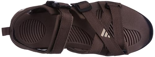 Image of Adidas Men NU GLADI M Synthetic Outdoor Sandal CBLACK /DOVGRY /BLIBLU | HPW45