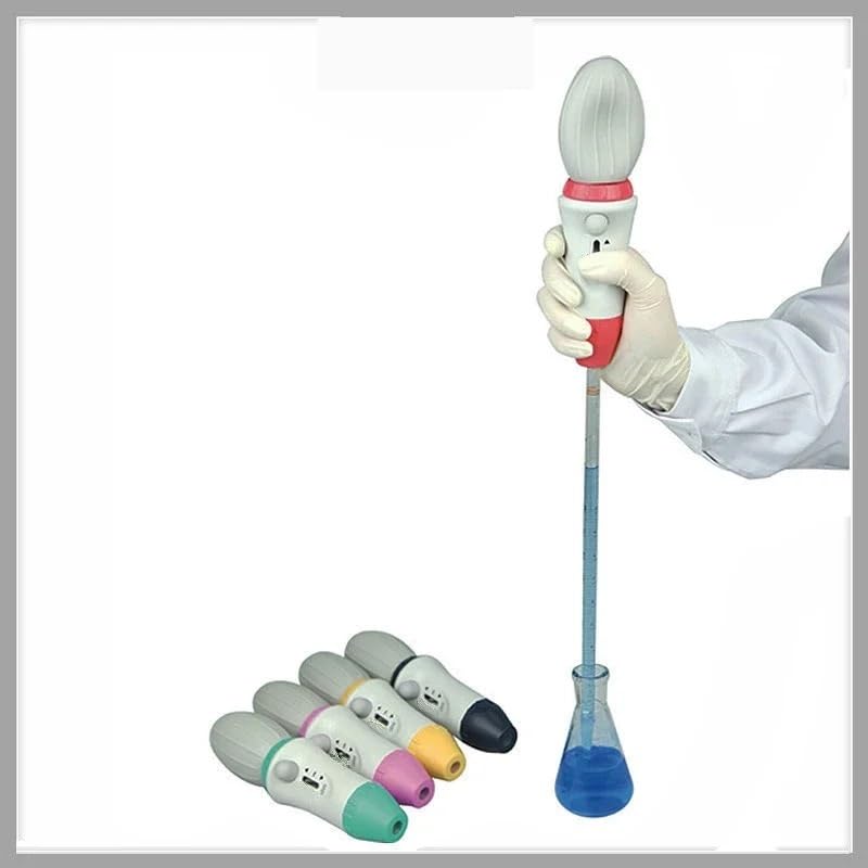 Controlador de pipeta Manual de Gran Capacidad con Bomba de pipeta (0,1-100 ml) y Filtro hidrofóbico de 3,0 µm.(Rot)