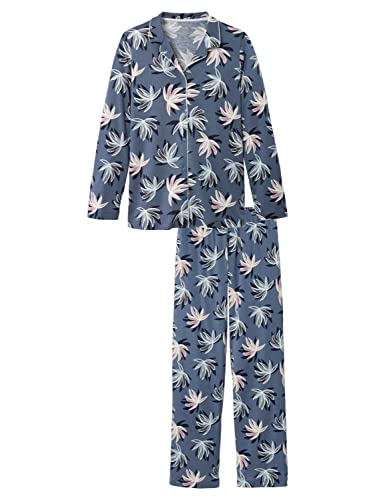 Damen PYJAMA, ATLAS atlas blue M