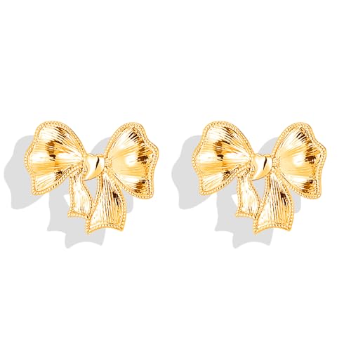 Bow Earrings for Women Pearl Drop Earrings Cute Stuff Christmas Gift