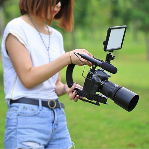Camera Grip Stabilizer with Cold Shoe Mount - Image 2