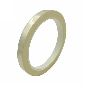 Electrical Insulation Tape Adhesive Gaffer Tape, 1pcs Mark Multicolor Mylar Tape High Temperature Insulated Transformer for InsulatingBianco
