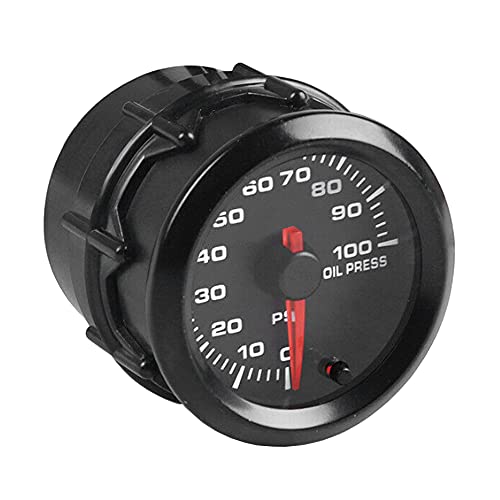 ETOPARS 52mm Automotor Kfz 2\ Zeiger Öldruckmesser Ölpresse Messgerät Kit 7 Farbe Lichtanzeige Zeigeranzeige
