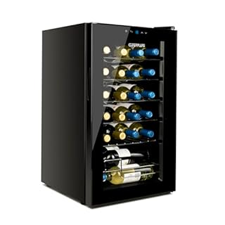 G3 Ferrari G90049 Cantinetta per Vino Riserva 24", 63 Litri, Display LED, Capacità 24 Bottiglie, Basso consumo Energetico, Termostato da 5°C a 18°C, Completa di Luce Interna e Ripiani