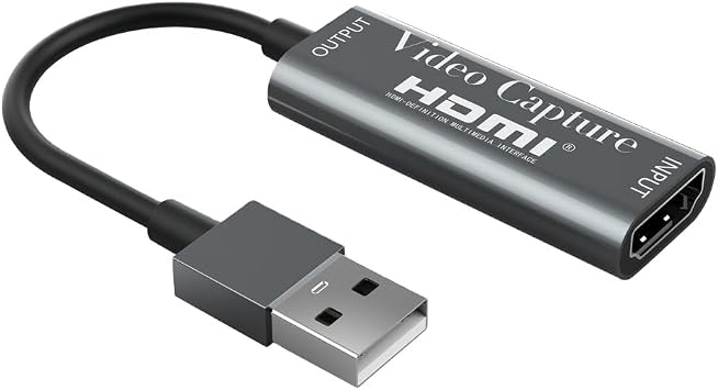 USB 2.0 HDMI Video Capture Card 1080P 30Hz - OBS, Twitch, Youtube Uyumlu S r c s z G r nt  Aktar c  Zr413