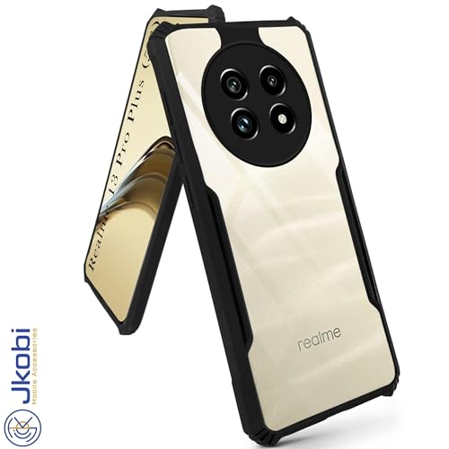Image of Jkobi Back Cover Case for Realme 13 Pro | Realme 13 Pro Plus 5G (Elegant PU Leather Finish | Premium Minimalist Professional | Camera Protection Bump)