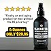 BLACKSTEEL Men's Anti-Aging Face Serum with Retinol & Hyaluronic Acid | One-Step Daily Wrinkle, Hydration & Firming Solution | Fast-Absorbing, Non-Greasy Skincare Made in USA | 4 oz Single Bottle