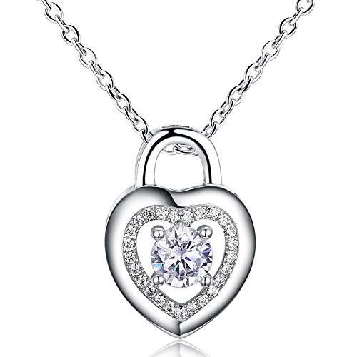 Chaîne d'argent en forme de cœur de haute qualité et anti-allergique S Bijoux