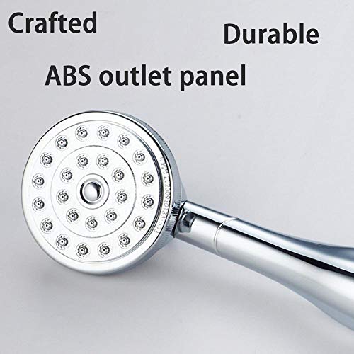 Pommeau de douche haute pression résolvant le manque de débit avec pause
