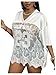 SOLY HUX Women's Plus Size Jersey Shirts Sheer Lace Tops Y2K Streetwear Number Graphic Tees V Neck Summer Tops White Letter 3X-Large Plus