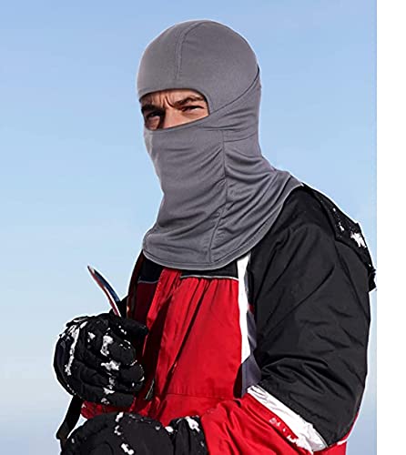 Balaclava Térmica Touca Ninja Mascara Moto Motoqueiro – Cinza