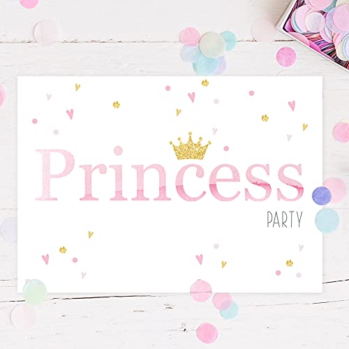49 Enchanting princess party ideas for your little princess 6 Princess Party Invitations (Set of 10)