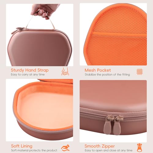 khanka Case for Apple Airpods Max/Max 2 Over-Ear Headphones,Orange Inside by khanka - Used condition - Image 4