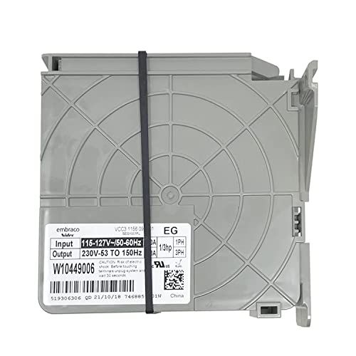 Photo 1 of New OEM Produced W10449006 Refrigerator Inverter Board Assembly by OEM Mania Replacement Part - 4446958 AP6021557 PS11754881 EAP11754881
