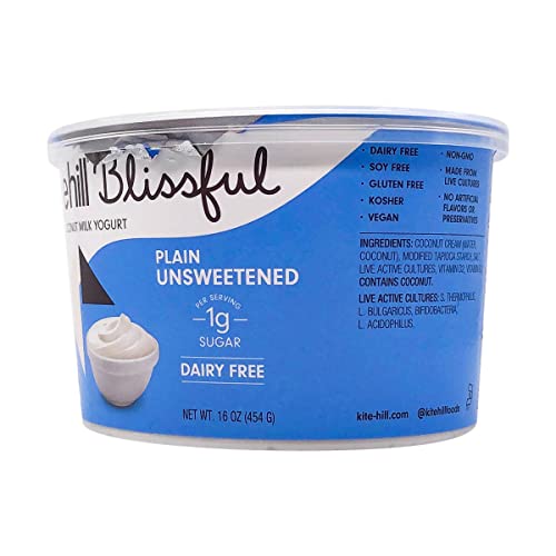 Kite Hill Plain Unsweetened Yogurt, 16 OZ