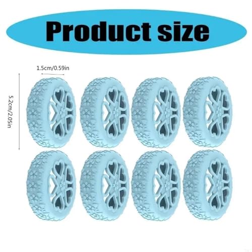 Luggage Wheels Protector Rings Silicone Wheels Cover For Most Luggage Reduce Noise(4set)2