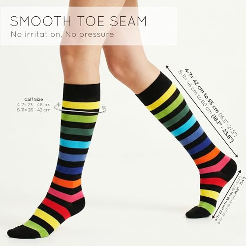 Image of Mysocks Unisex Knee High Stripe Socks