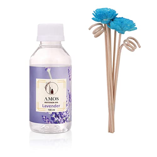 Reed Diffuser Set, 3.5 oz Scented Diffuser con varitas Lavanda