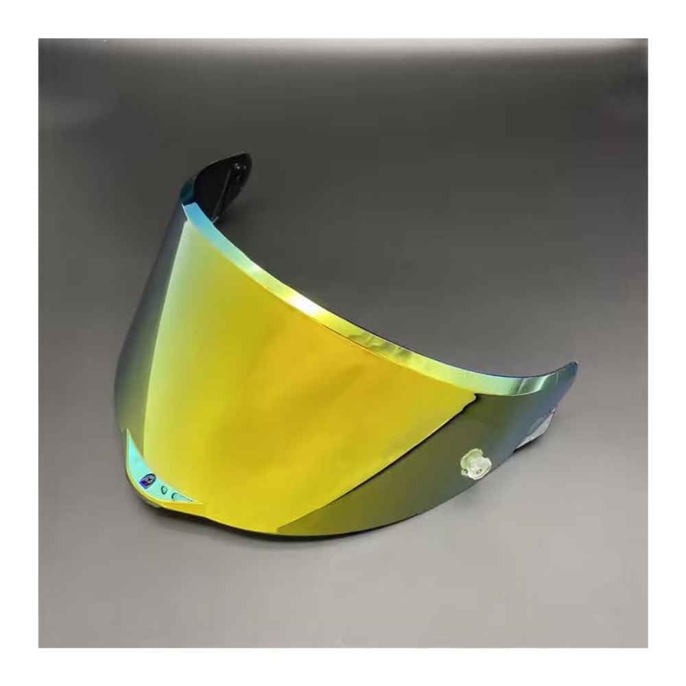 ZJHFDC Motorcycle Helmet Visor for AGV Pista GPR Pista GPRR Corsa R, Windproof Anti Scratch Helmet Visor Replacement Motorcycle Accessories,normal-Dgold
