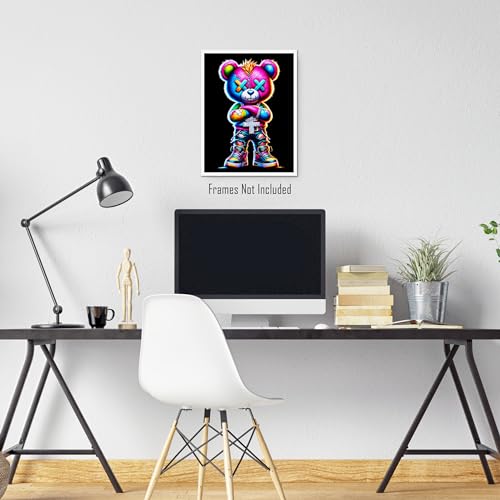 Brooke & Vine Hypebeast Room Decor (UNFRAMED 12 x 16) Tênis Poster Sneakerhead Poster Air Jordans Ur