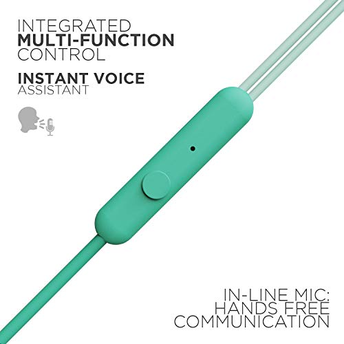 boAt Bassheads 102 Wired in Ear Earphones with Mic (Mint Green) Best