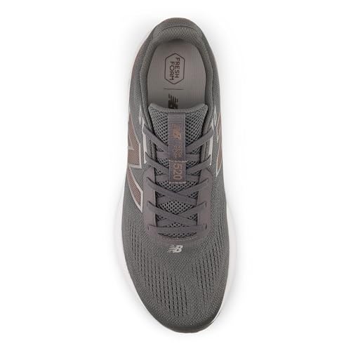 New Balance New Balance Men's Fresh Foam 520 V9 Running Shoe, Castlerock/Earth Shadow/Urgent Red, 7 M