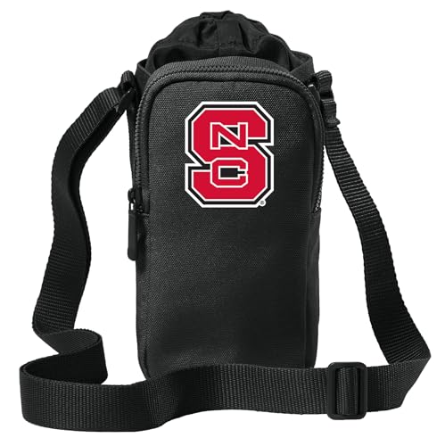 Broad Bay NC State Water Bottle Holder - Crossbody Bag - Travel, Sports, or Workouts for Wolfpack Fans and Alumni, Men or Women
