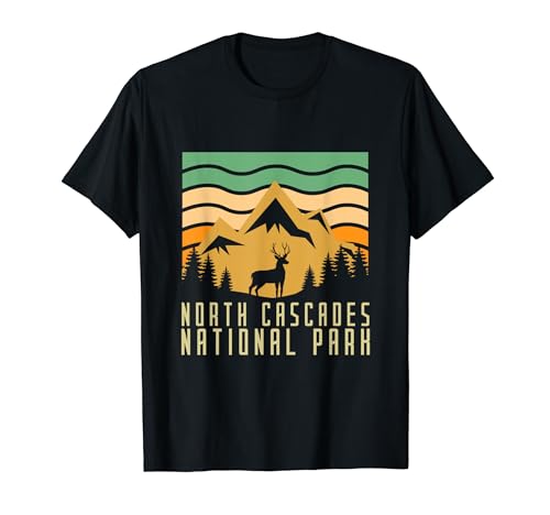 North Cascades National Park Hiking Vacation T-Shirt