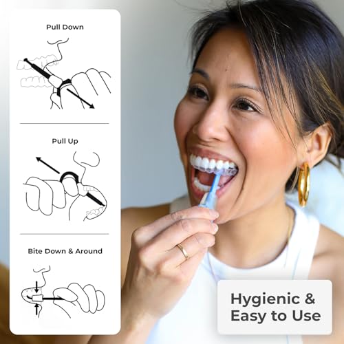 Image of PUL 2 in 1 Clear Aligner Chew and Remover Tool - Black | Chewie Combo + Orthodontic Remover | Reusable and BPA Free for Invisalign
