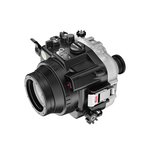 Ficha técnica Funda impermeable subacuática para cámara Sony A7C II/A7CR IPX8 132ft/40m funda de buceo con vidrio antirreflejos y completo A7C II/A7CR FL28 - Fernando Cortés