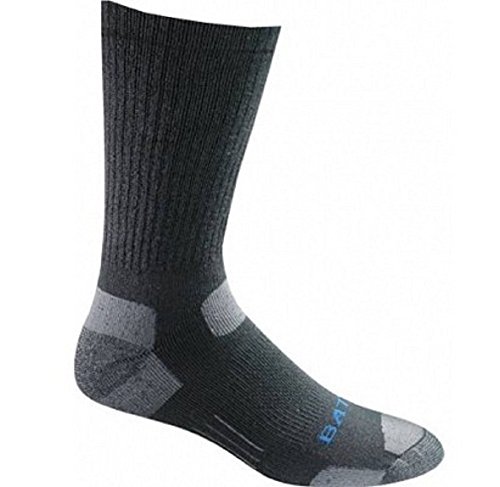 Bates Men's Tactical Mid Calf Socks,Black,L - Regular