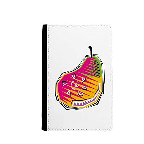 Porte-passeport motif poire mexicain étui de protection voyage