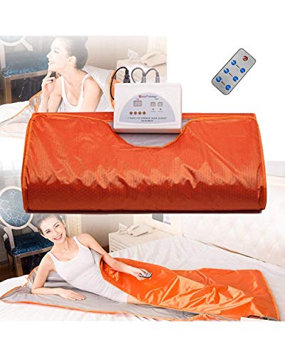 De verre infrarode deken van het gewichtsverlies Persoonlijke spa fitness deken 2 zone afslanken elektrische deken… - Image 4