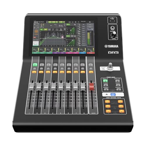 Yamaha DM3-D 22 Channel Ultracompact Digital Mixing Console With Dante