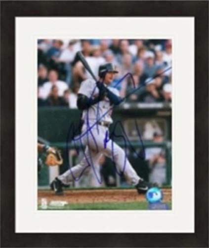 Sports Memorabilia Autograph Warehouse 422196 A. J. Pierzynski Autographed 8 x 10 in. Photo Minnesota Twins Matted & Framed