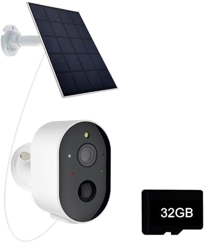 3MP Graffit Version Outdoor HD Solar Panel Wireless WiFi Surveillance Camera, Memory Card:32GB(US Plug)