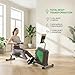 CUDOEEAI Magnetic Rowing Machine for Home, Quiet Foldable Rower with 8-Level Resistance, LCD Monitor & Tablet Holder, Full-Body Low-Impact Cardio Workout Equipment (SRM2000)