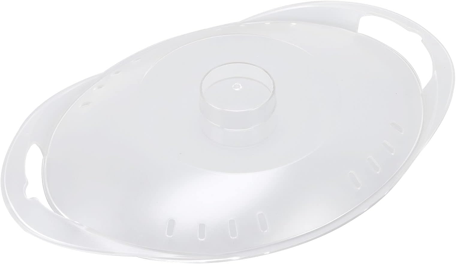 Kitchen Food Processor Robot Lid, Steaming Pan Cover for TM6 TM5 TM31, Heat PC Lid with Secure Fit, All in One Cooker Cover for Steam Cooking, Dishwasher Safe