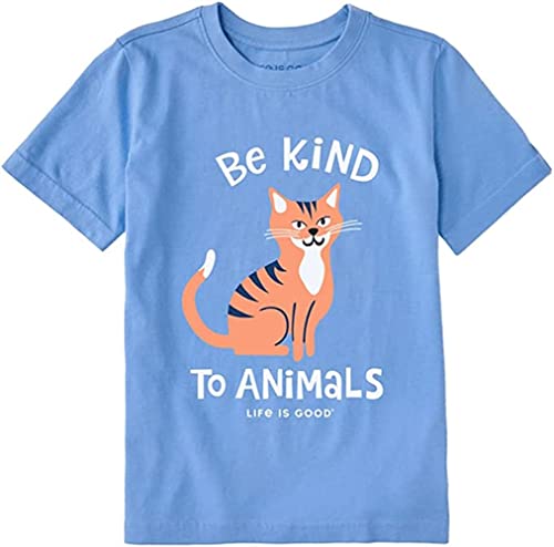 Life is Good - Kids Be Kind Cat T-Shirt