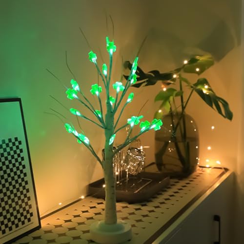 Árbol de mesa iluminado con luces LED brillantes para mesas de centro y eventos 4