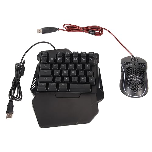 TARSHYRY Juego de Adaptador de Teclado y Ratón con Cable para Juegos, Compatible con, y, Mejora la Experiencia de Control de Móviles