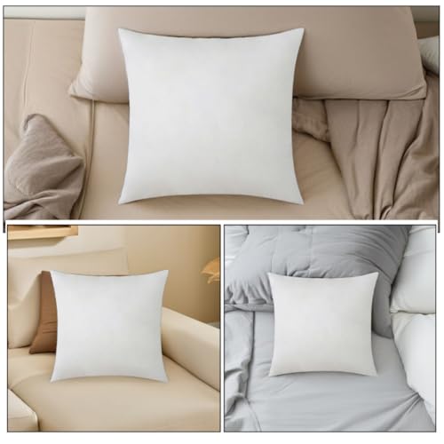 Relleno de almohada 50x50cm de algodón PP blando para cojines de cama y sillón salón 4