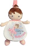Aurora® Educational Story Pals™ Let's Be A Ballerina Baby Stuffed Animal - Bedtime Soft Book - Sensory Development - Multicolor 9 Inches