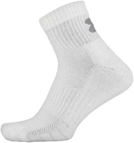 Image of Under Armour Training Cotton Quarter Socks 3-Pack
