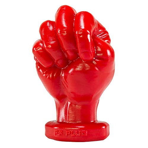 Oxballs Plug anal en silicone pur Rouge