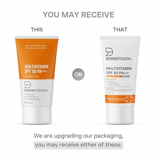 Krishva Multivitamin Spf 50 Pa+++ Sunscreen Gel For All Skin Types | Uva-Uvb Protection |Zero White Cast | Unisex | 30G