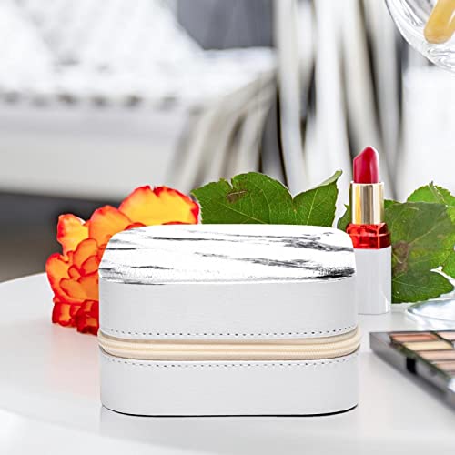 Rangement bijoux marbre blanc pour ne plus perdre vos bagues