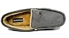 DUNLOP Mens Lewis' Moccasin Slippers. (8 UK/42 EU), Grey #1