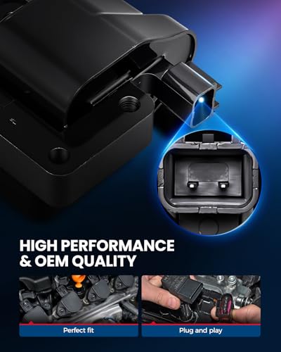 Image of KAX Ignition Coil for Geo Tracker 1994-1995 | Fits Metro 1994-1997 1.3L, Metro 1998-2000 1.0L, Rocky 1990-1992, Swift 1993-1997, Charade 1989-1992 1.3L, Replaces UF76