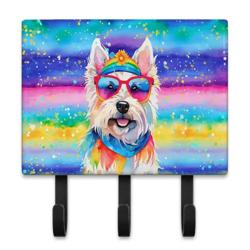 Caroline's Treasures Westie Dogs Ceramic Triple Wall Hook